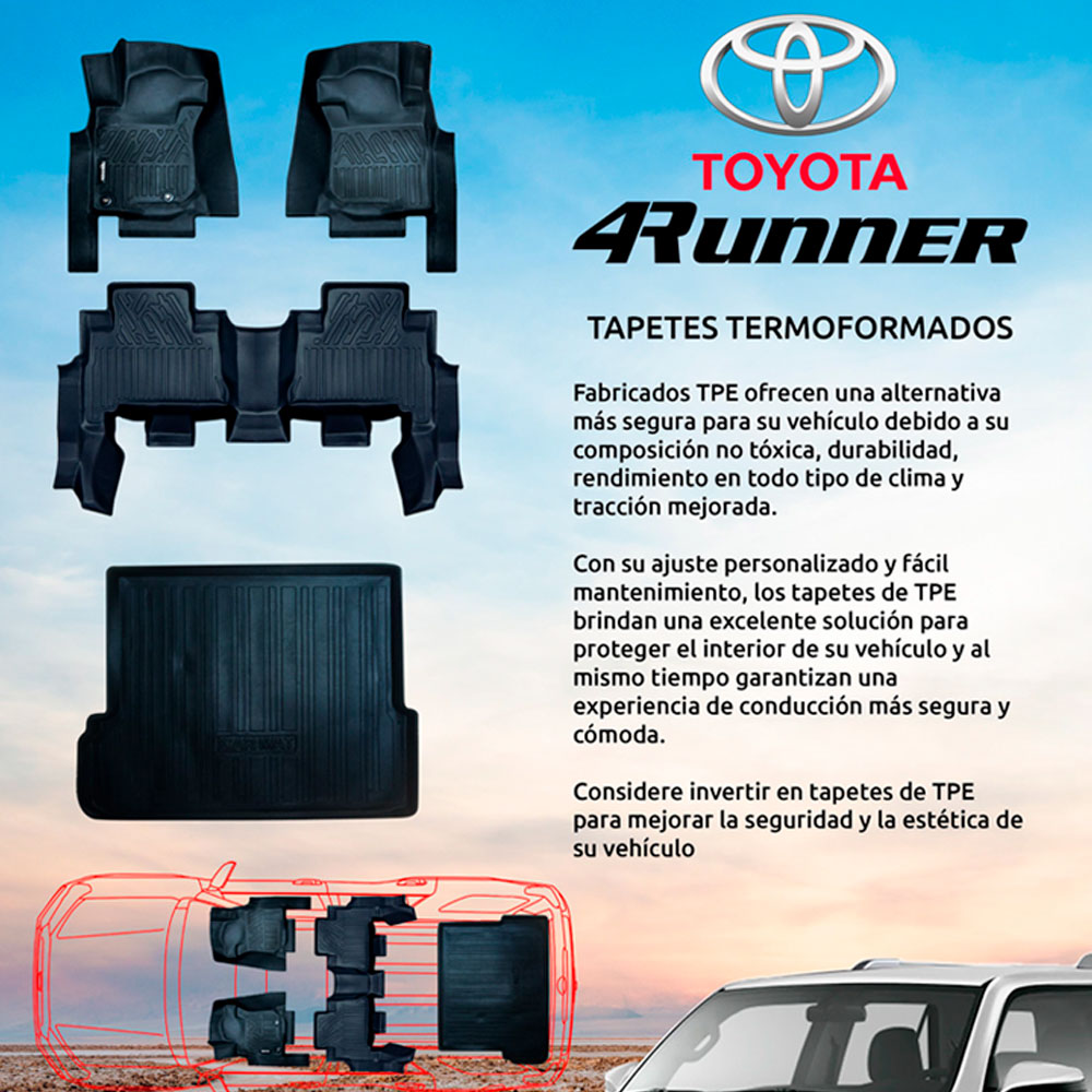 tapetes-para-camioneta-4runner-2025-termoformados